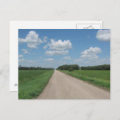 Landstraße Postkarte (Vorne/Hinten)