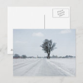 Landstraße Postkarte (Vorne/Hinten)