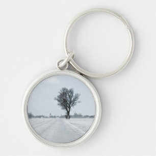 Landstraße Schlüsselanhänger