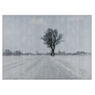 Landstraße Schneidebrett