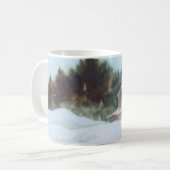 Landstrasse Tasse ländlicher großer roter Scheunen (Vorderseite Links)