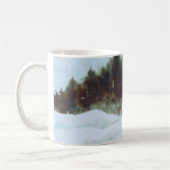 Landstrasse Tasse ländlicher großer roter Scheunen (Links)