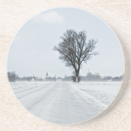 Landstraße Untersetzer (Vorne)