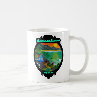 "Landstraße zum Himmel", magischer Fensterentwurf Kaffeetasse