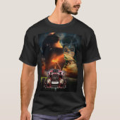Landstraße zum T - Shirt der Höllen-Männer (Vorderseite)