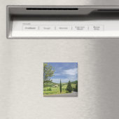 Landstrasse zwischen Zypressen in Magnet (In Situ (Geschirrspüler))