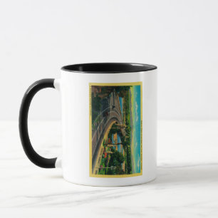 Landstraßen-Brücke über Santa Ana River Tasse