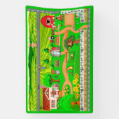 Landstraßen für Autos 2 1/2' x 4' Banner (Vertikal)