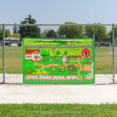 Landstraßen für Autos 2 1/2' x 4' Banner (InSitu)