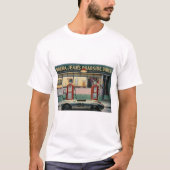 Landstraßen-Kalender Girl.tif des T-Shirt (Vorderseite)