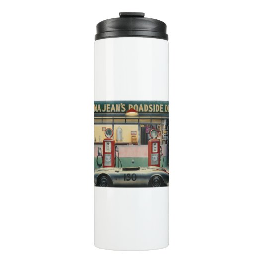 Landstraßen-Kalender Girl.tif des Thermosbecher (Vorderseite)