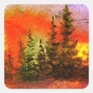 Landstraßen Landschaft und Natur Sticker
