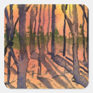 Landstraßen Landschaft und Natur Sticker