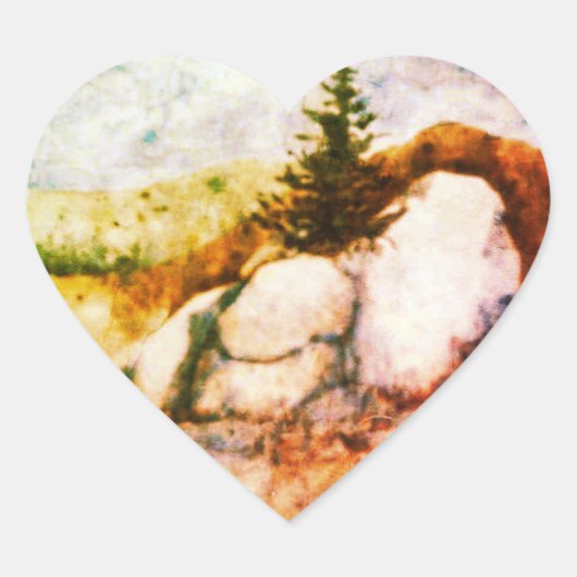 Landstraßen Landschaft und Natur Sticker (Vorderseite)