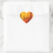 Landstraßen Landschaft und Natur Sticker (Tasche)
