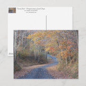 Landstraßen Postkarte (Vorne/Hinten)