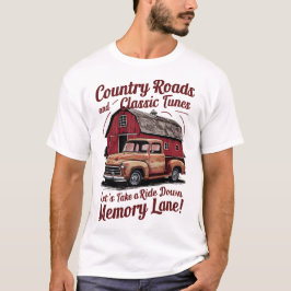 Landstraßen und klassische Tunes T-Shirt