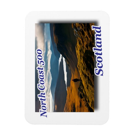 Landstraßenausflugslandschaft Magnet (Vertikal)