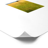 Landstraßenmalerei Poster (Ecke)