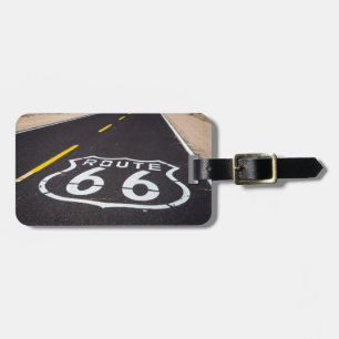 Landstraßenmarkierung des Weges 66, Arizona Gepäckanhänger