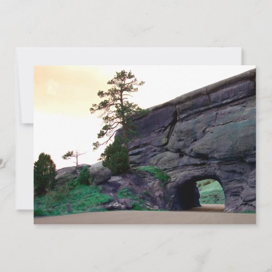 Landstraßentunnel Einladung (Vorderseite)