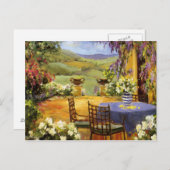 Landterrasse Postkarte (Vorne/Hinten)