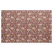 Landtiere auf Braunen Stoff (Fat Quarter (45,7 x 55,9 cm))