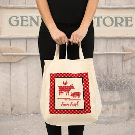 Landtiere Bandana Print Tragetasche