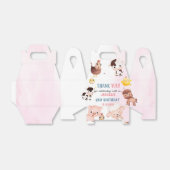 Landtiere Barnyard Balloon Geburtstagsparty Foto Geschenkschachtel (Ungefaltet)