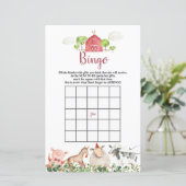 Landtiere Barnyard Bingo Games (Stehend Vorderseite)