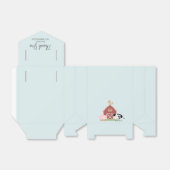 Landtiere Barnyard Blue Boy Birthday Favor Box Geschenkschachtel (Ungefaltet)