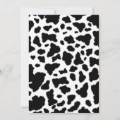 Landtiere Barnyard FARM GEBURTSTAG Einladung (Rückseite)