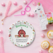Landtiere Barnyard Geburtstagsparty - GLS Pappteller (Party)