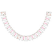 Landtiere Barnyard Girl Happy Birthday Banner (Alle)