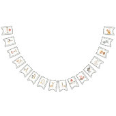 Landtiere Barnyard Grüne Es ist ein Junge Wimpelkette (Alle)