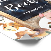 Landtiere Barnyard Grüne Gästebuch Zeichen (Ecke)