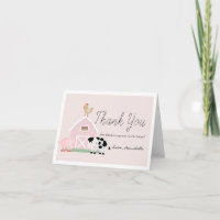 Landtiere Barnyard Pink Girl Baby Dusche
