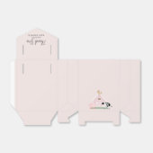 Landtiere Barnyard Pink Girl Baby Dusche Geschenkschachtel (Ungefaltet)