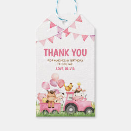 Landtiere, Barnyard, Ranch-Begleitharken Geschenkanhänger