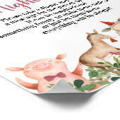 Landtiere Barnyard Spate Night Diapers Poster (Ecke)