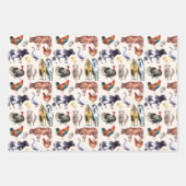 Landtiere Das sind ein paar meiner Aquarellbilder Geschenkpapier Set (Vorderseite 2)