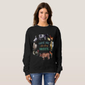 Landtiere Das sind ein paar meiner Aquarellbilder Sweatshirt (Vorne ganz)