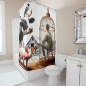 Landtiere Duschvorhang (Beispiel)