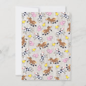 Landtiere Einladung zur Geburtstagsfeier (Rückseite)