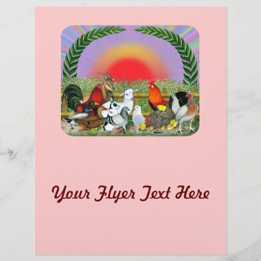 Landtiere Flyer (Vorne)