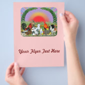 Landtiere Flyer (Hand)