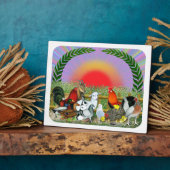 Landtiere Fotoplatte (Seite)