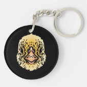 Landtiere Friends Baby Chick Schlüsselanhänger (Rückseite)