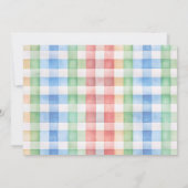 Landtiere Geburtstag Foto Danke Karte (Rückseite)