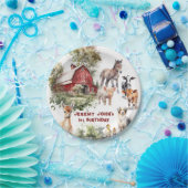 Landtiere glücklich Geburtstags-Party Pappteller (Party)